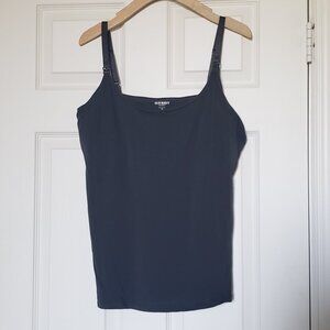 Old Navy First Layer Charcoal Maternity Nursing Cami - Size XL - EUC